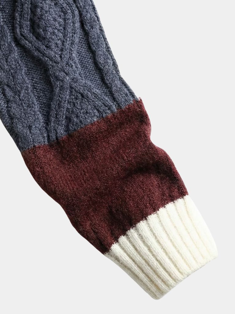 Mosaic Artisan Knit Sweater — North Row | Lifestyle