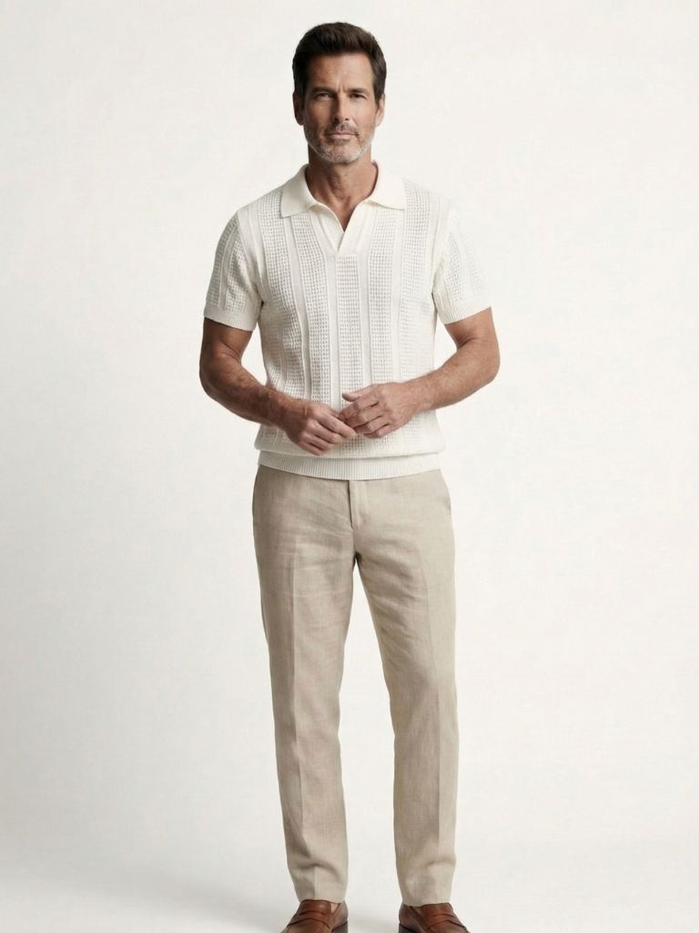Ivory Coast Polo Shirt — North Row | Back View