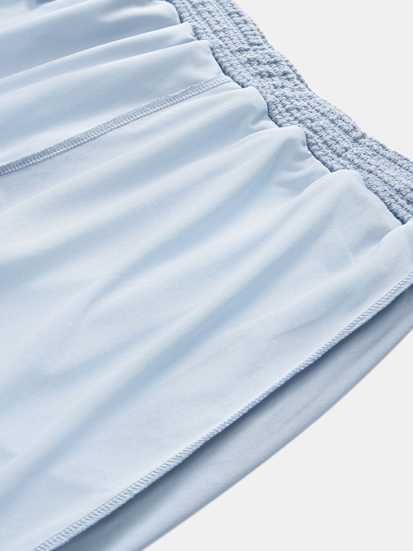 Waffle Textured Cuban Shirt & Shorts — North Row | View 15