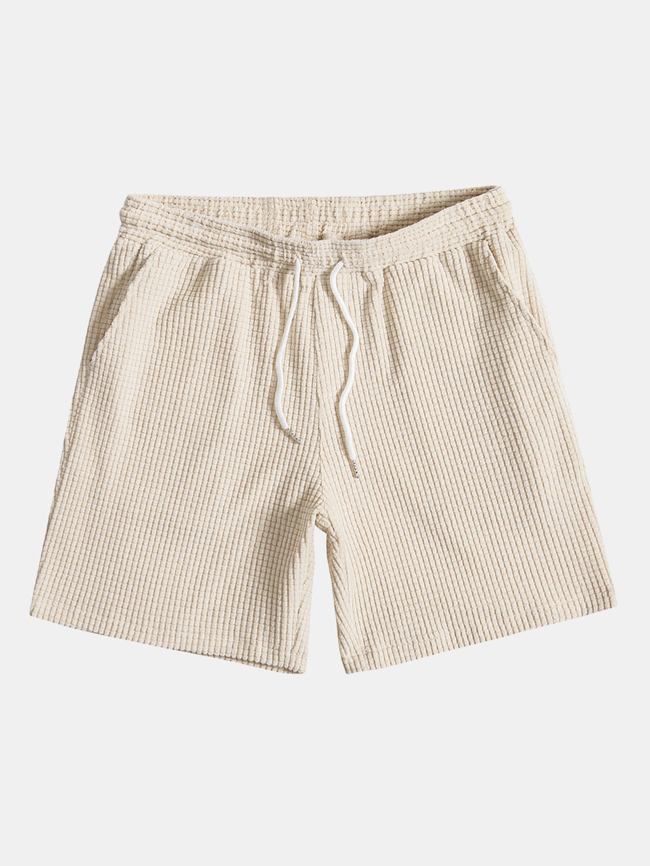 Waffle Button Up Shirt & Shorts — North Row | Full Length