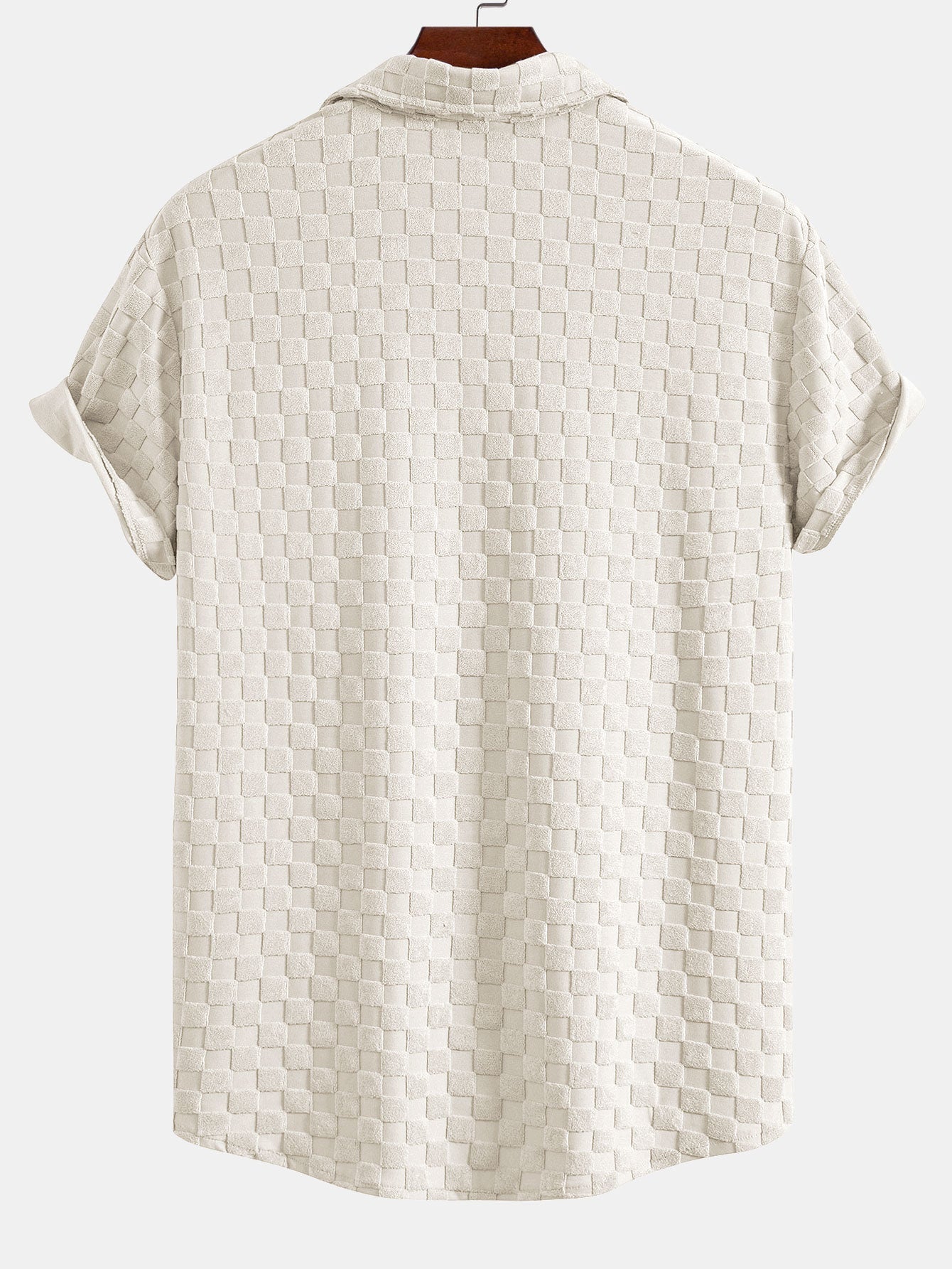 Checkerboard Terry Shirt & Shorts — North Row | Worn Look