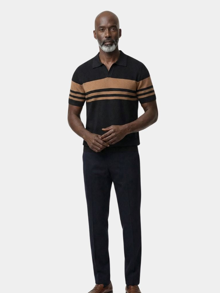 Caramel Lineage Polo — North Row | Back View