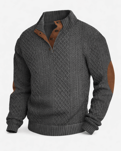 Classic High Collar Pullover - North Row