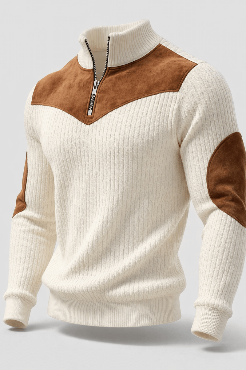 Windsor Knitted Pullover — North Row | Front View