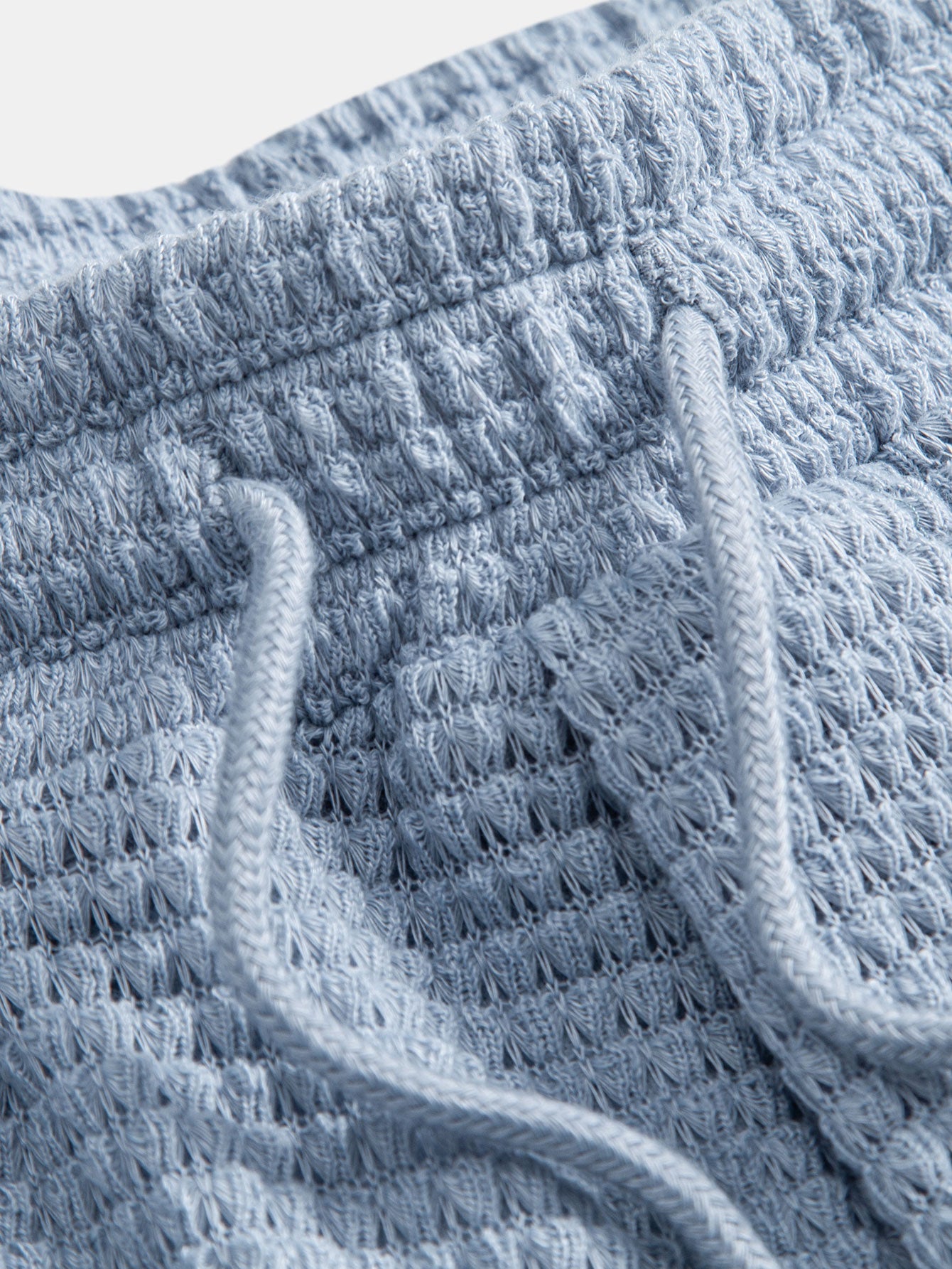 Waffle Textured Cuban Shirt & Shorts — North Row | View 14