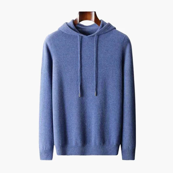 Pure Cashmere Hoodie Sweater — North Row | Side View