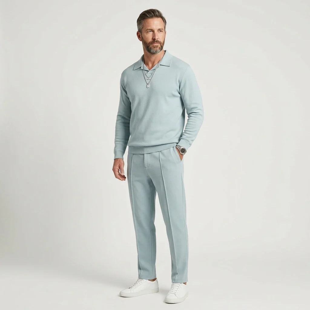 The Riviera Leisure Set — North Row | Flat Lay