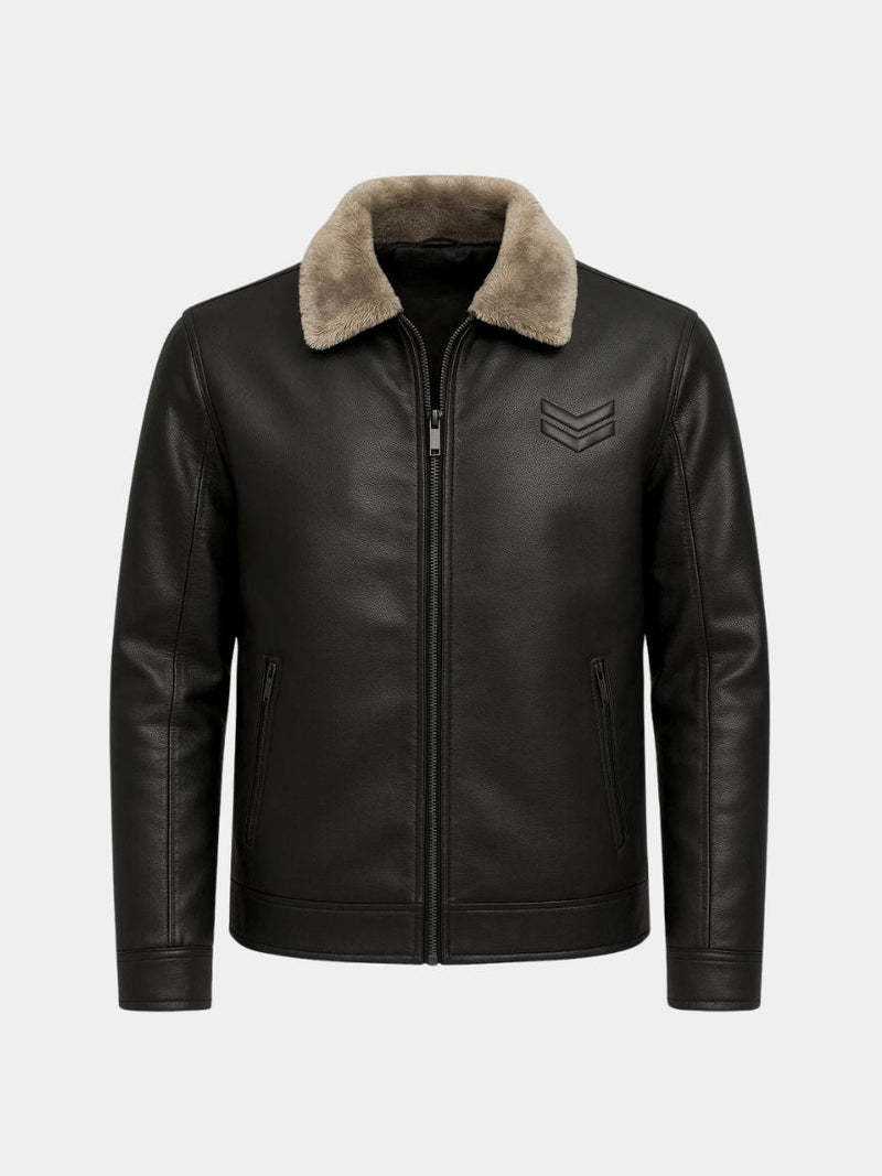 Highland Shearling Jacket — North Row | Front View