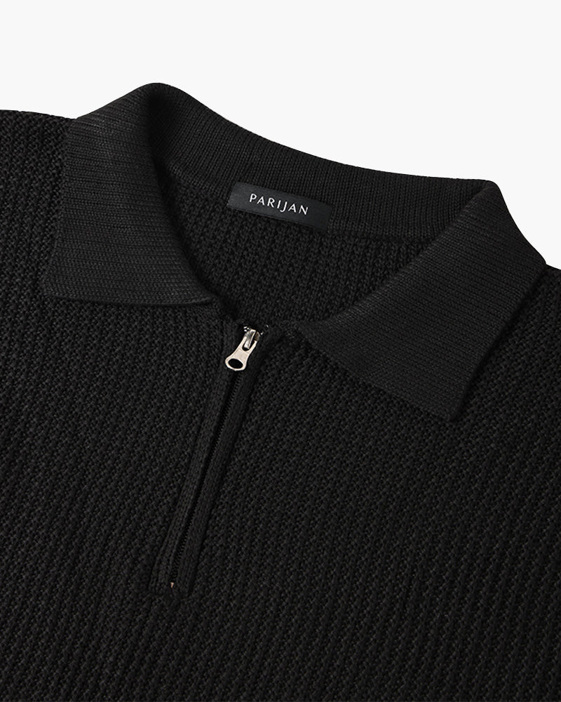 Gonjo Zipped Sweater — North Row | View 14