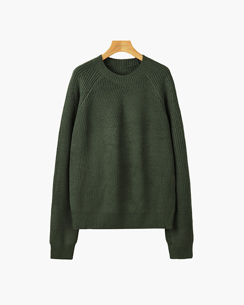 Cotton Sweater — North Row | Side View