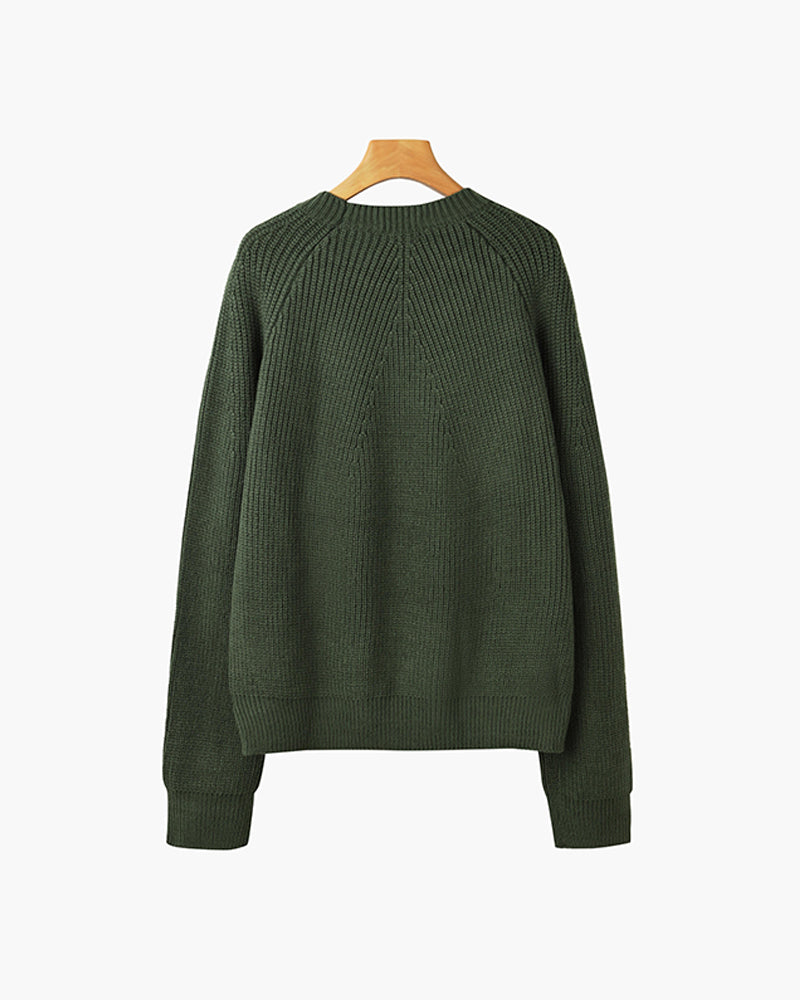 Cotton Sweater — North Row | Close-Up