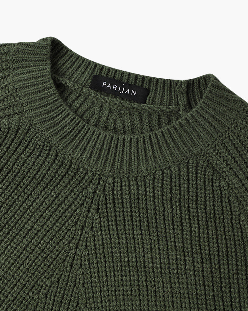 Cotton Sweater — North Row | Flat Lay
