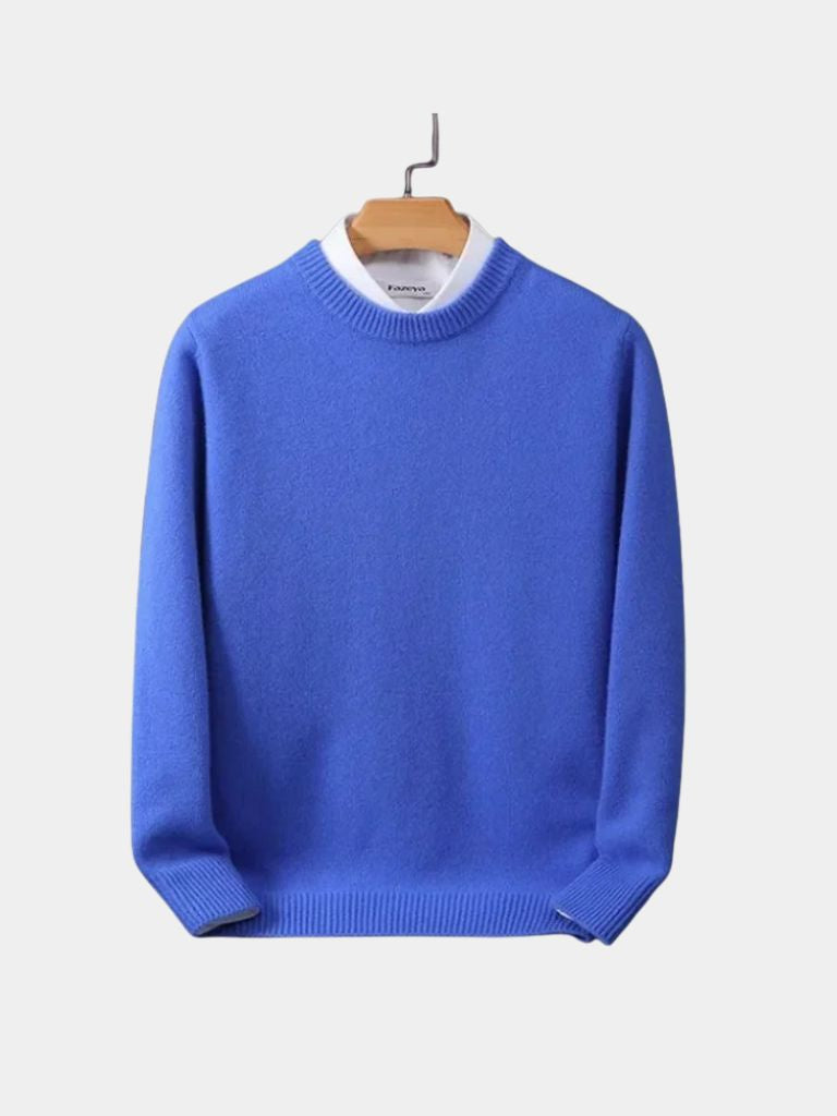 Linear Core Cotton Pullover — North Row | Full Length