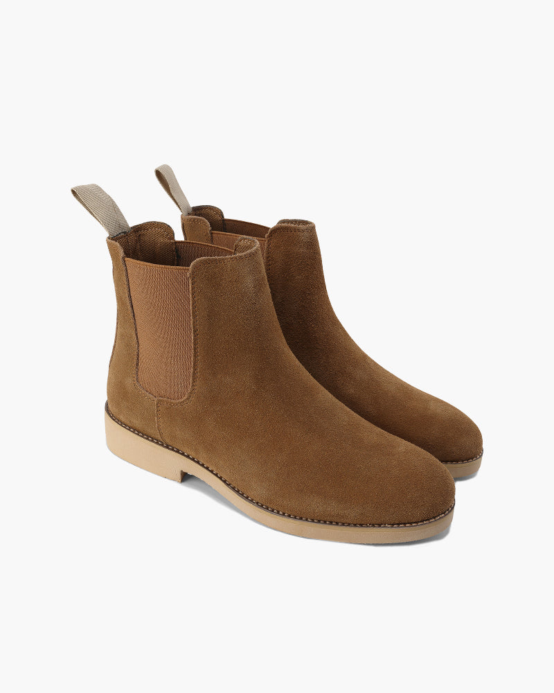 Old Money Chelsea Boots — North Row | Model Wearing