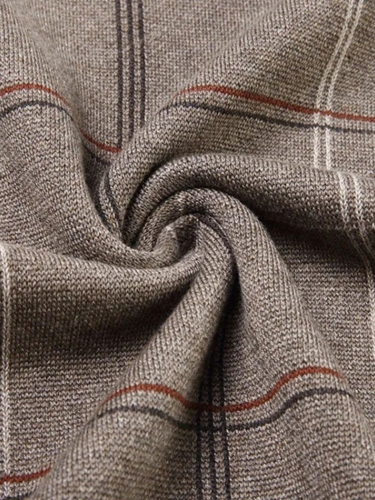 Academic Checkered Knit Vest - North Row