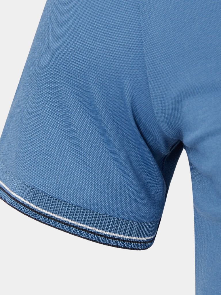 Azure Classic Polo — North Row | Worn Look