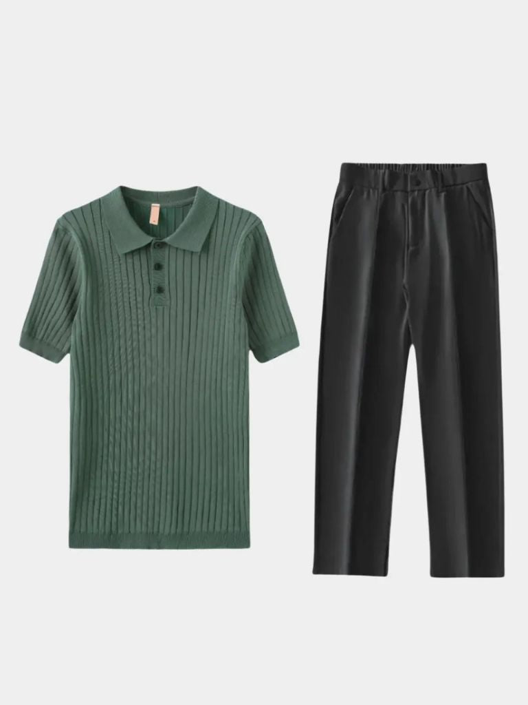 Barbados 100% Cotton Outfit Set — North Row | Front View