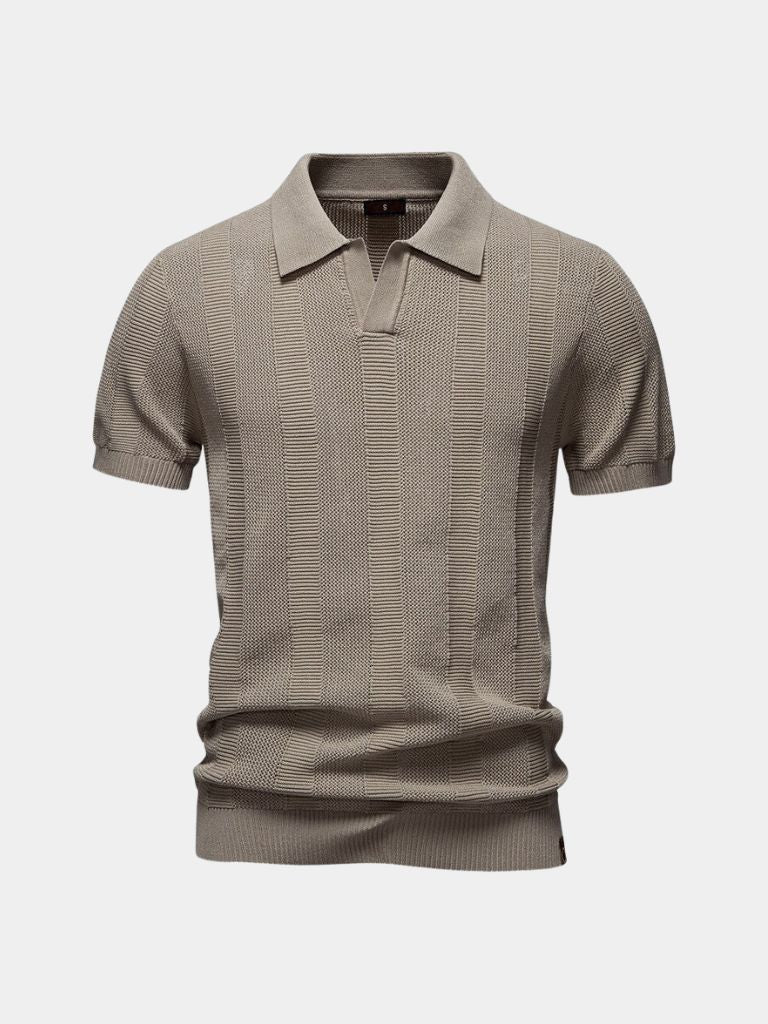 Beige Ancien Polo — North Row | Side View