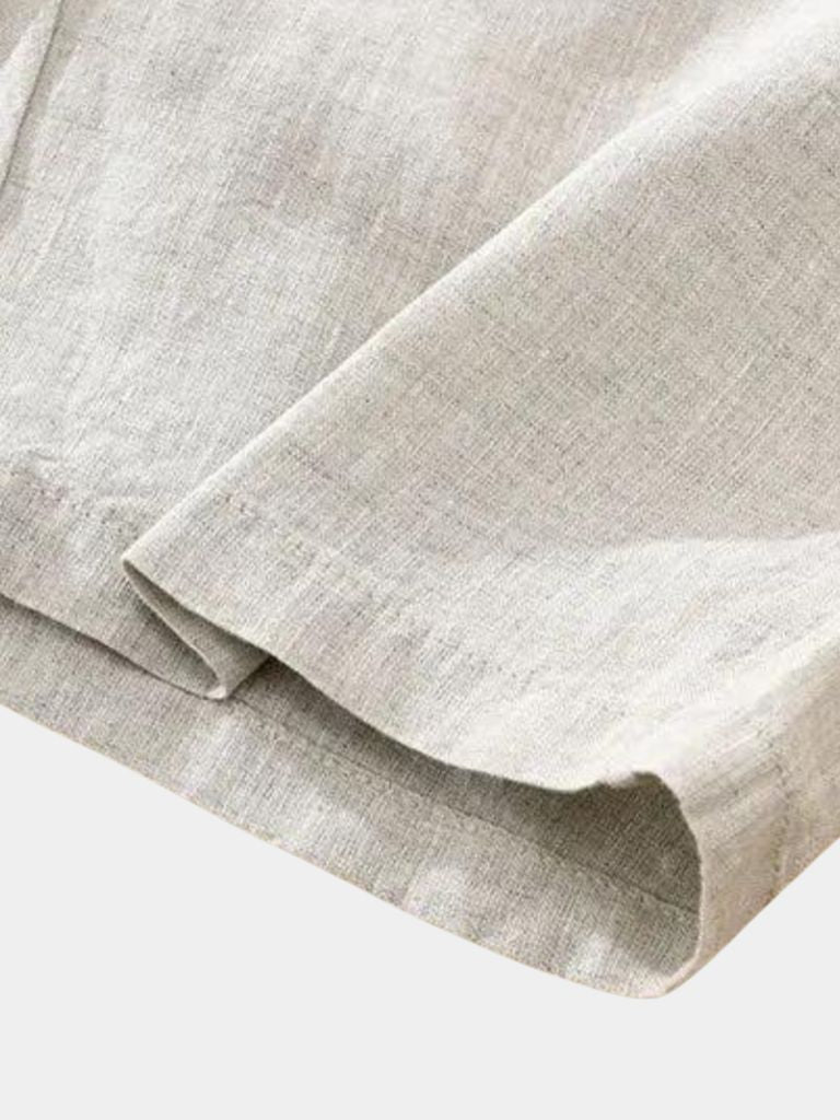 Bleu Horizon Linen Shorts — North Row | Lifestyle