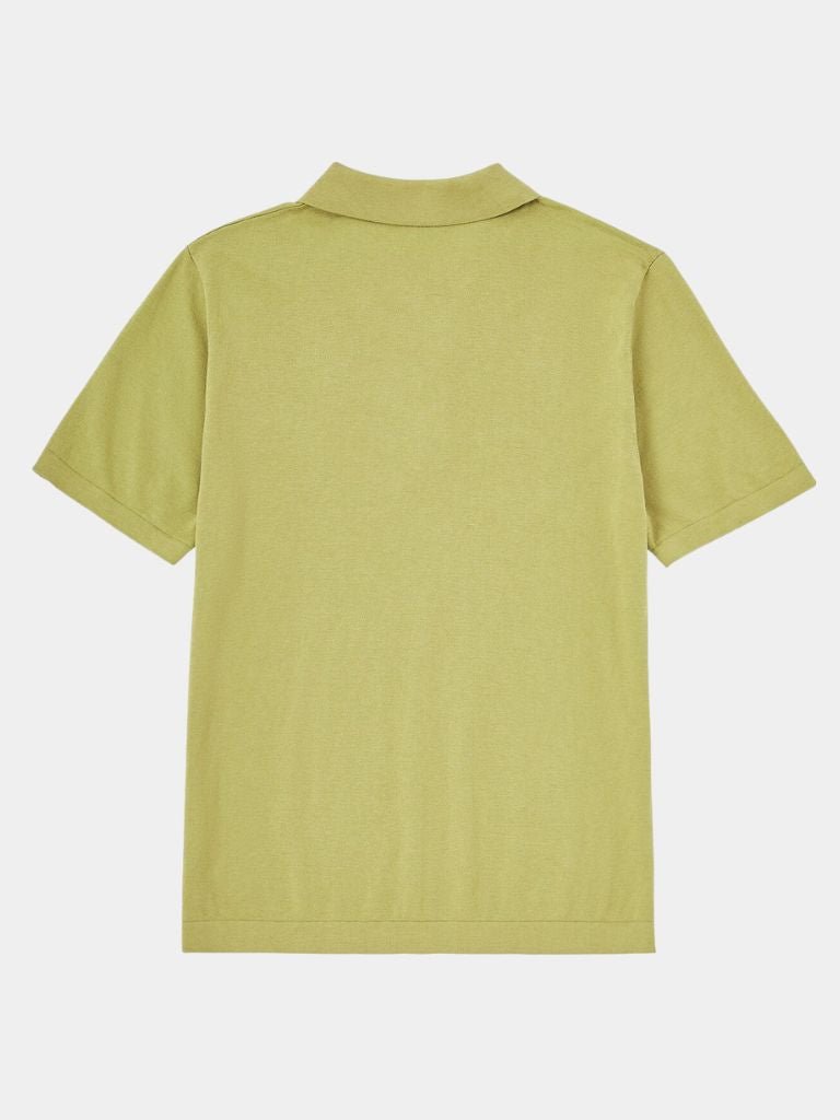 Breeze Field Polo — North Row | Flat Lay