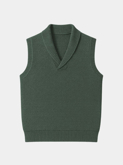 British Knit Vest Waistcoat - North Row