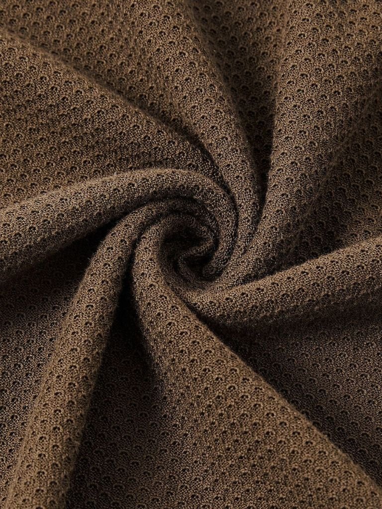 Brownstone Polo Shirt — North Row | Close-Up
