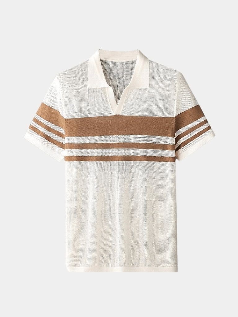 Caramel Lineage Polo — North Row | Full Length