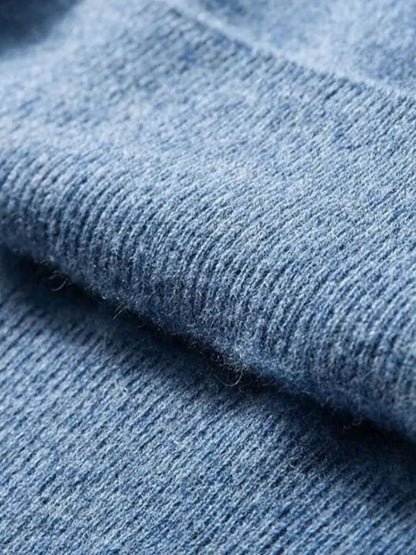 Cashmere V Neck Knitwear Sweater - North Row