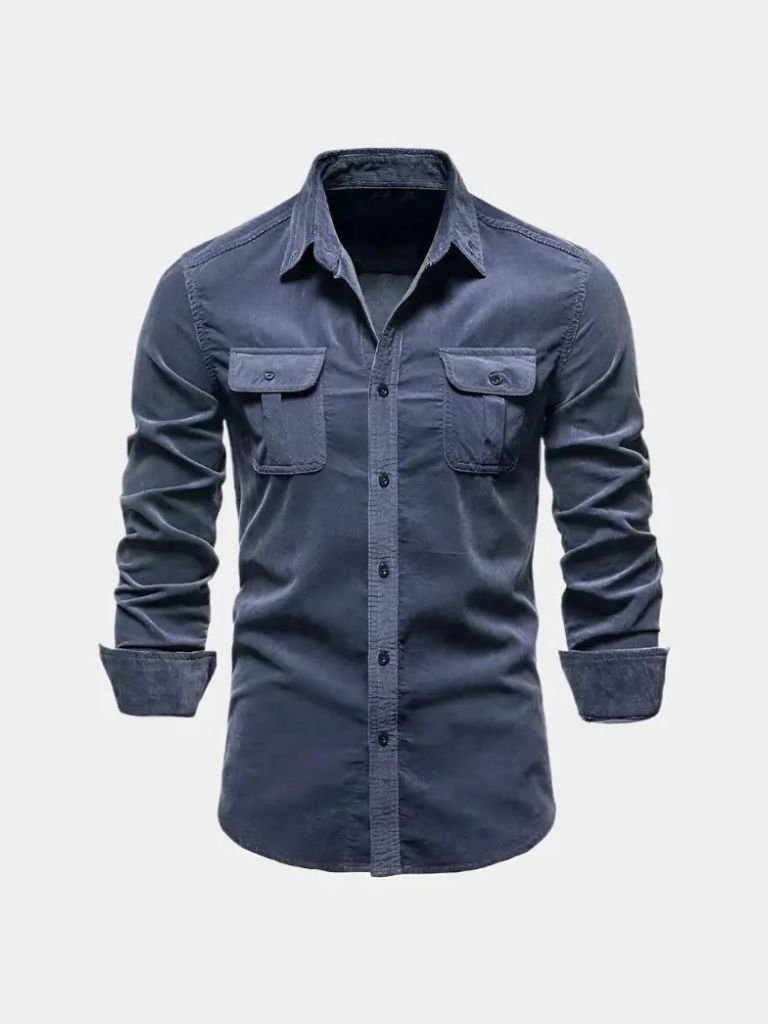 Casual Business Corduroy Shirt — North Row | Worn Look