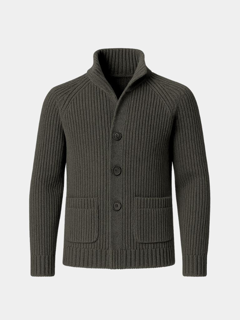 Classic Heritage Botton Knit Jacket — North Row | Worn Look