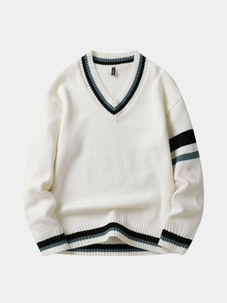 Classic V-Neck Sweater — North Row | Lifestyle