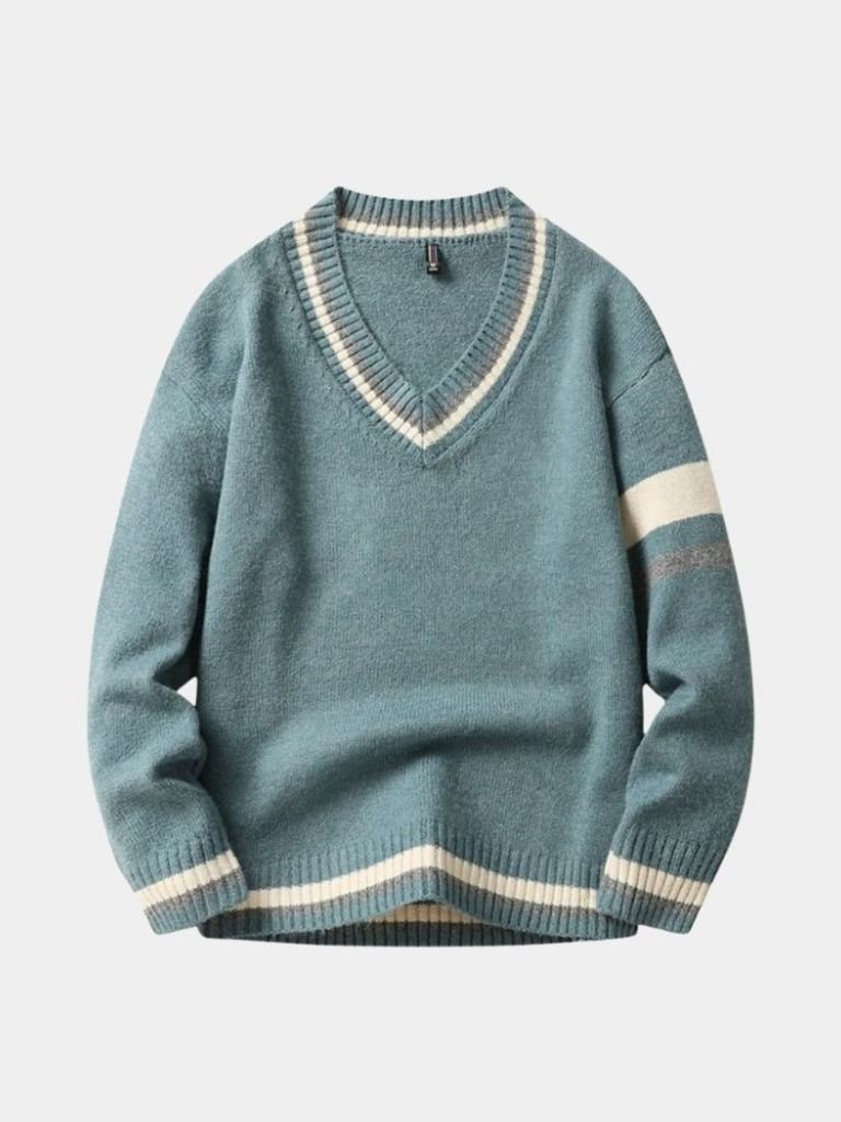 Classic V-Neck Sweater — North Row | Worn Look