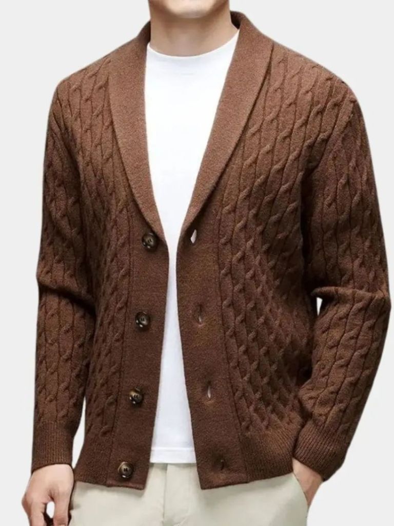 Cozy Classic Cardigan — North Row | Worn Look