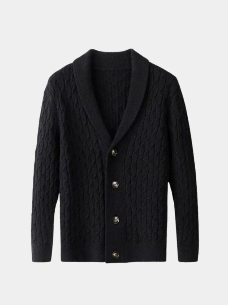 Cozy Classic Cardigan — North Row | Full Length