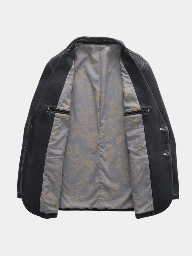 Denim Covenant Blazer Jacket – North Row