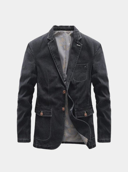 Denim Covenant Blazer Jacket – North Row