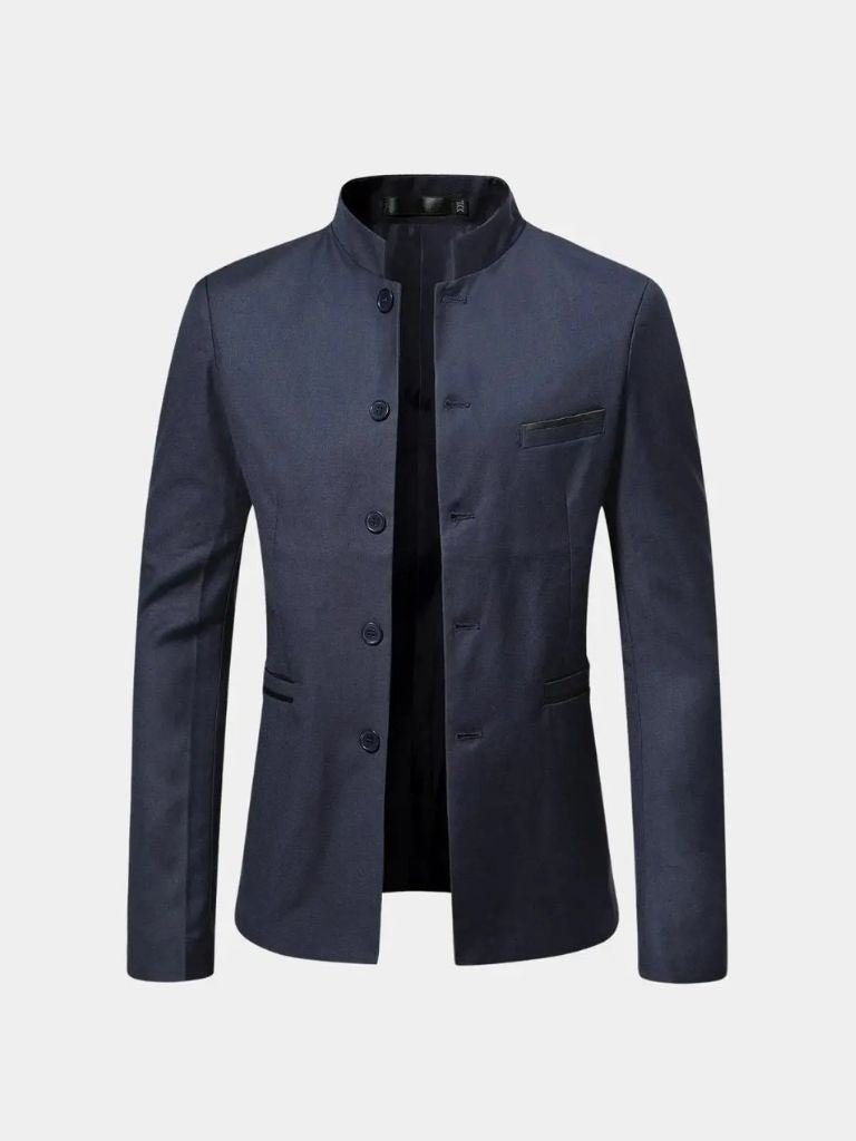 Elegant Collar Jacket — North Row | Full Length