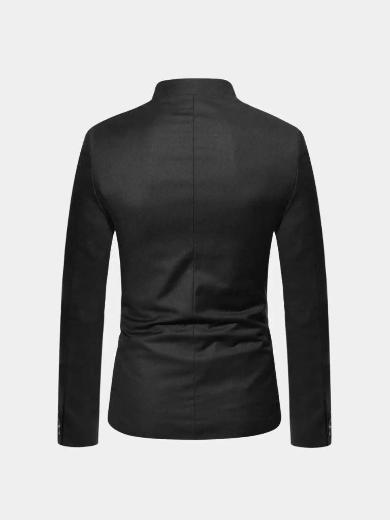 Elegant Collar Jacket — North Row | Texture Detail