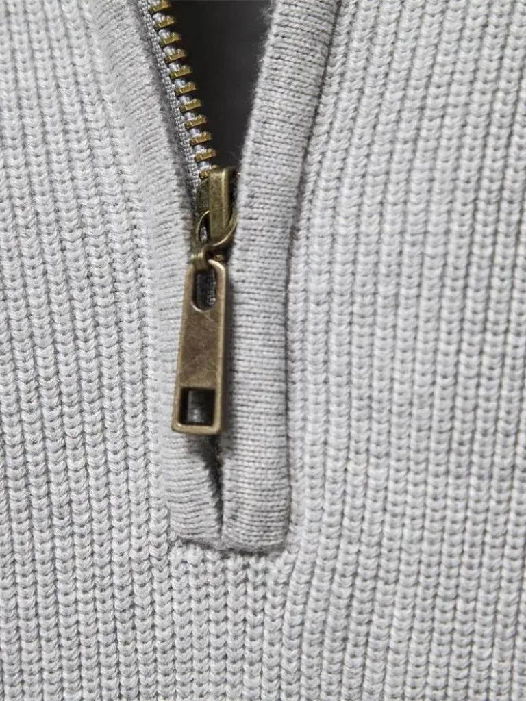 Elegant Quarter Zip Sweater — North Row | Back View