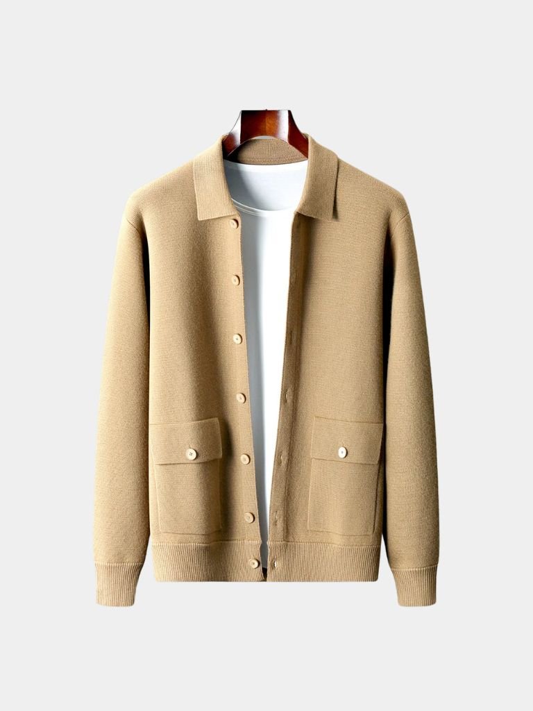 Essential Cashmere Jacket — North Row | Front View