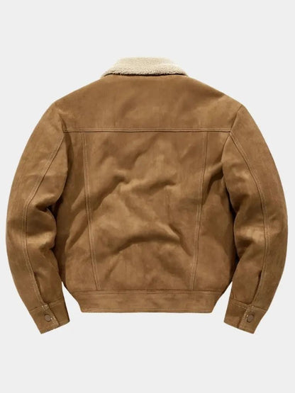Essential Fleece Suede Jacket - North Row
