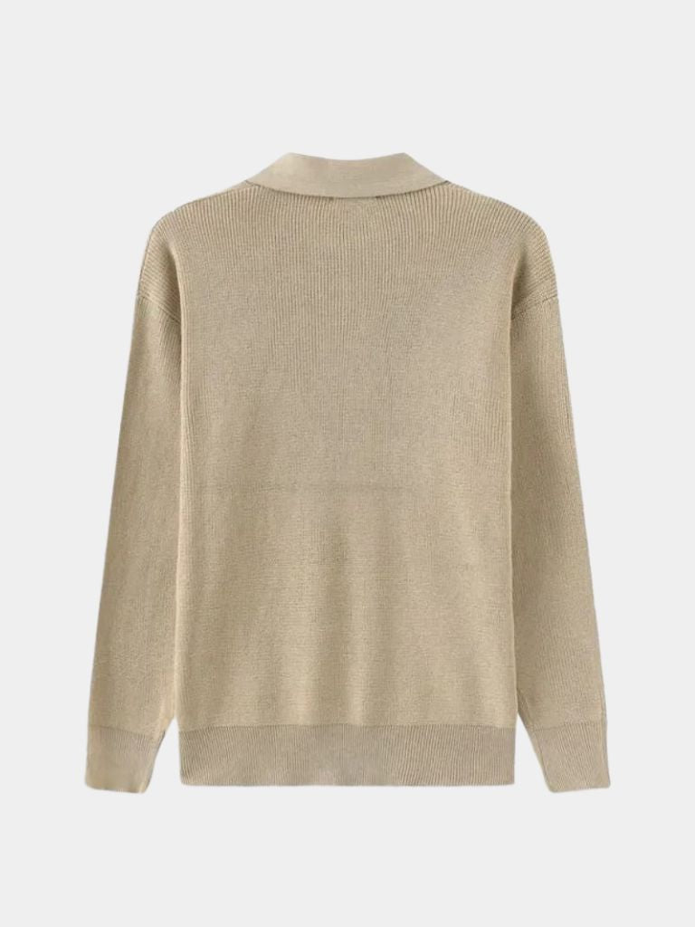 Essential Half Zip Sweater — North Row | Full Length