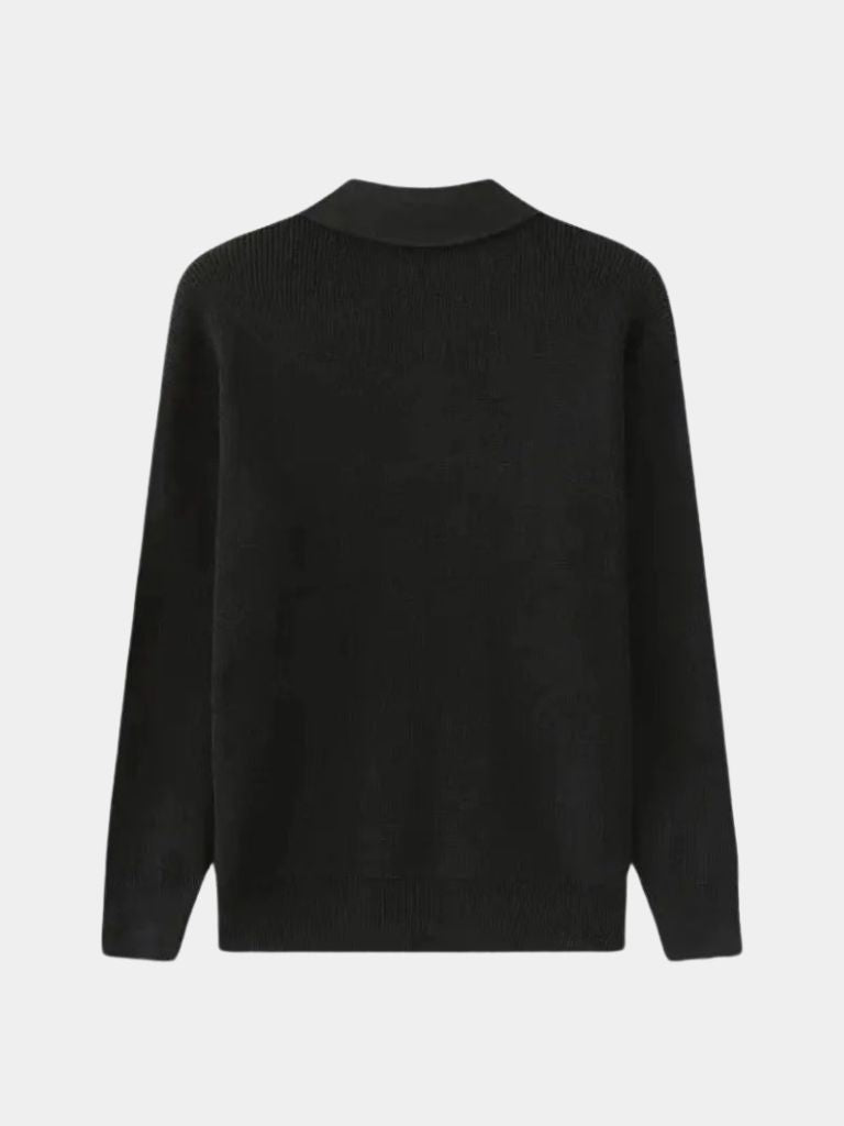 Essential Half Zip Sweater — North Row | Texture Detail