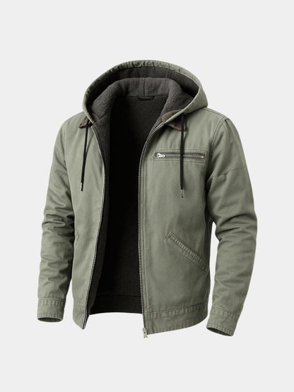 Essential Hooded Work Jacket - North Row