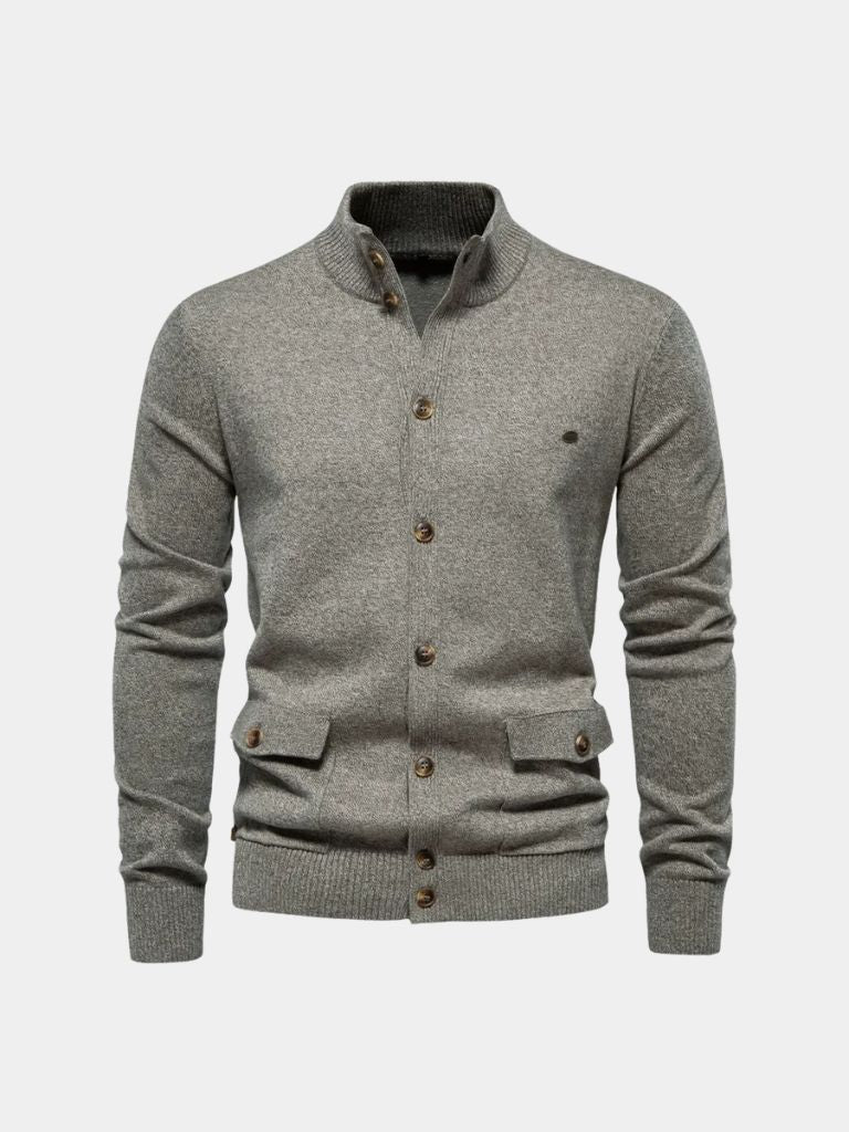 Essential Knit Cardigan — North Row | Side View