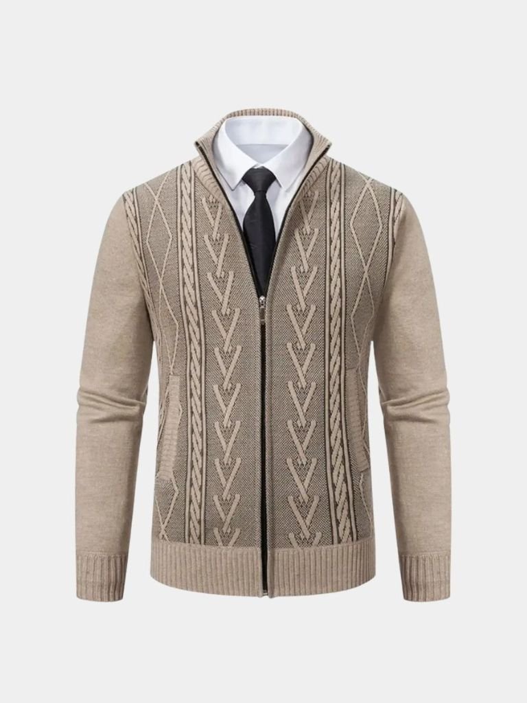 Essential Old Money Knit Sweater — North Row | Collar Detail