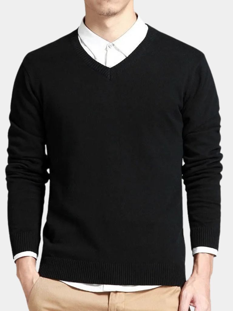 Premium Essential Pullover — North Row | Texture Detail