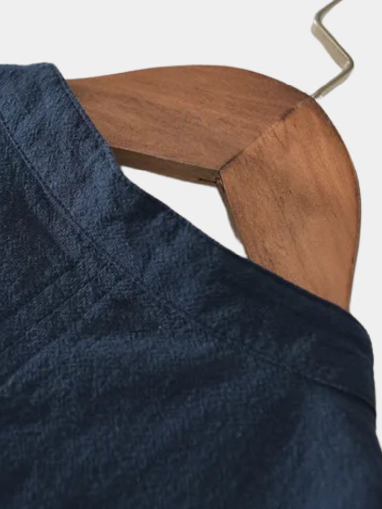 Essential Short Sleeve Linen Shirt — North Row | Lifestyle