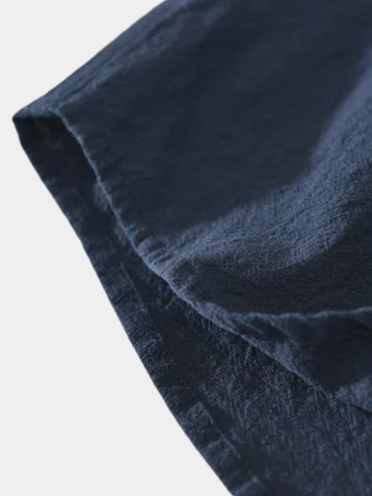 Essential Short Sleeve Linen Shirt — North Row | Worn Look