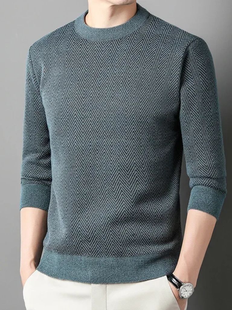Essential Wool Sweater — North Row | Close-Up